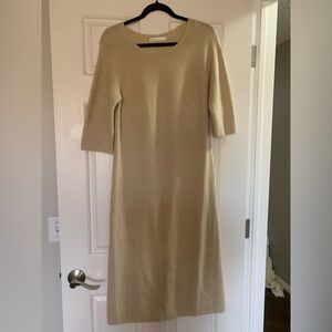 Oak + Fort oatmeal knit dress size XS